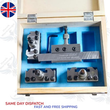 T63 Quick change Tool Post 4Pcs Set System Suit Most Lathes 24mm Opening