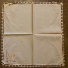 12 x Vintage Linen Serviettes