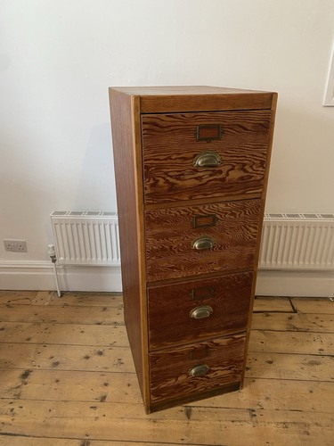 Antique wooden filing cabinet - antique,