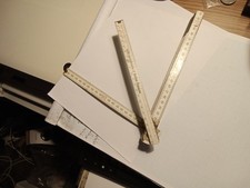 FOLDING 2mt wood rule with