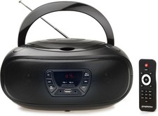 Player portable boombox fm - cd,