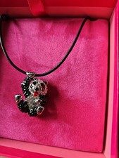 REDUCED  Butler and Wilson Women's Panda Necklace with Crystal Detail New