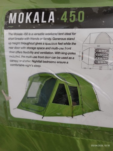 Tent man mokala - 450, and