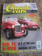Classic cars oct 1993 - 1993, mg