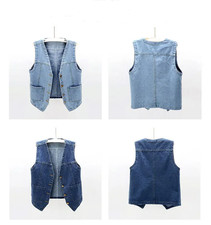 Women's Denim Waistcoat
