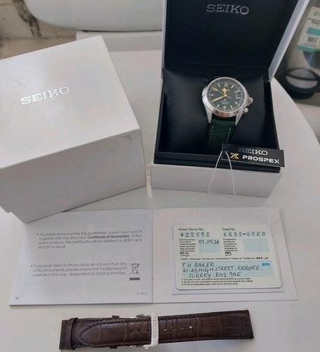 Seiko prospex alpinist - seiko,