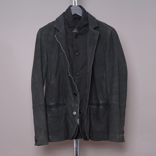 All saints leather jacket - all,