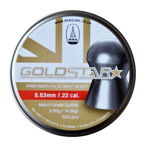 Bsa goldstar air rifle pellets - bsa,