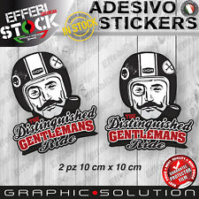 Stickers Cafe Racer Gentlemans