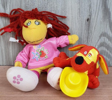 Vintage Fizz & Doodles Plush Soft Toys From The Tweenies 2001 VGC
