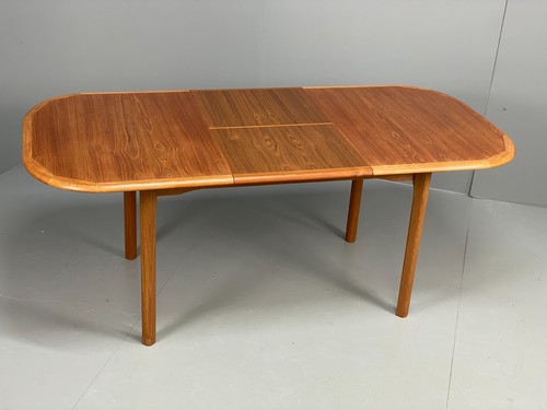 Vintage teak dining table - dining,