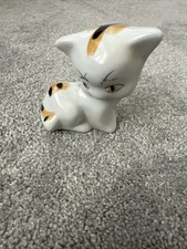 Vintage Porcelain Calico Cat