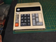 Vintage Olympia CD101A Calculator VFD Display - Made In Japan WORKING BK03E20030