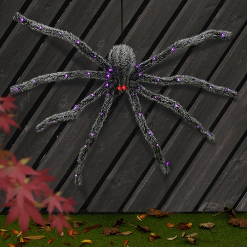 5ft giant led spider - 5ft, halloween