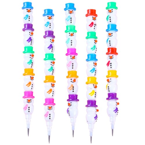 Pcs snowman stackable - 5,