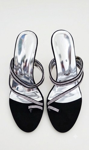 Women black silver - &,