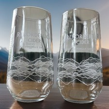 2 Rekorderlig Cider glasses
