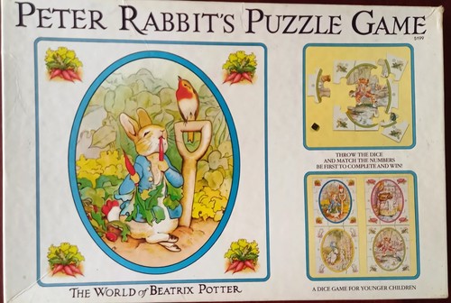 Peter rabbit vintage puzzle - peter,
