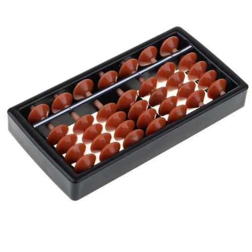 Brown beads rods - brown, 7