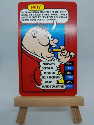 Fatty the beano top trumps - the,