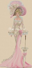 Elegant lady Cross stitch