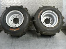350 YAMAHA BANSHEE REAR WHEELS WITH SAND TYRES - MOTORCROSS / MX / ATV