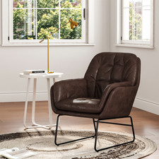 Distressed faux leather - faux,