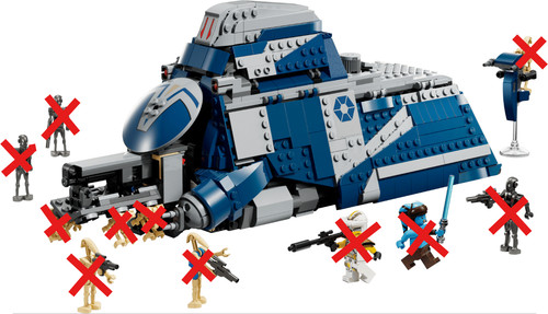 75435 lego star wars mtt - lego,