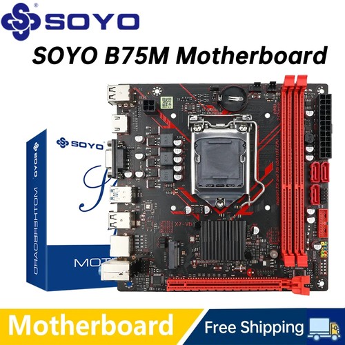 Soyo b75m motherboard - b75m,