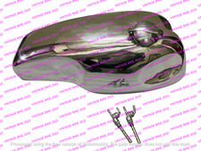 NORTON FEATHERBED SLIMLINE MANX STYLE CUSTOM ALLOY PETROL TANK + CAP TAP / FIT F