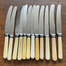 Job lot of 12 Old Faux Bone