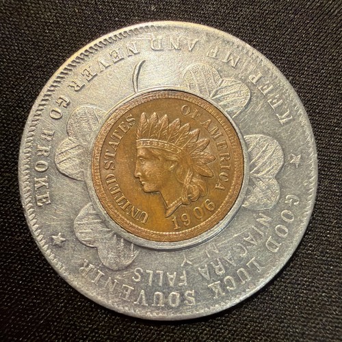 1906 indian head penny encased - 1906,