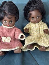 Vintage Ethnic Dolls X 2 1960s