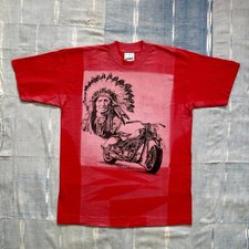 Vintage 1990s Chieftain Bike Sun Faded T-Shirt