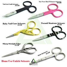 Professional Small Super Sharp Mustache Ear Nose Scissors Baby Nail Trimming 