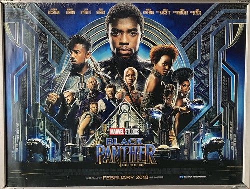 Cinema poster black panther - poster:,