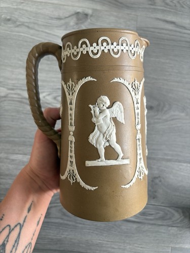 Jasperware victorian stoneware - jasperware,