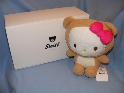Steiff hello kitty teddy 20cm - steiff,