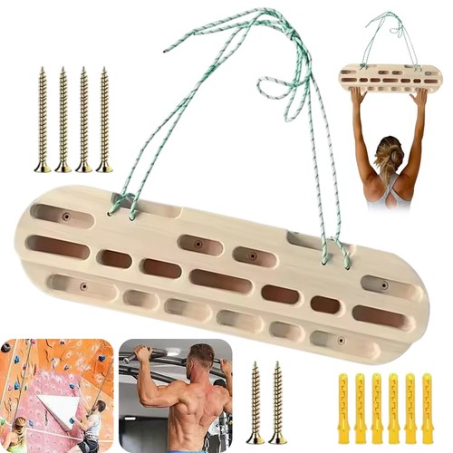Wooden hangboard doorway mount - wooden,