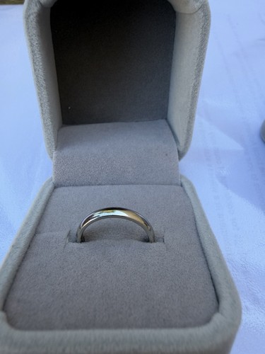 Platinum 950 wedding band.3mm