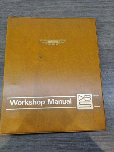 Aston martin dbs workshop - dbs,