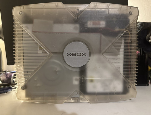 Microsoft xbox original - original, clear