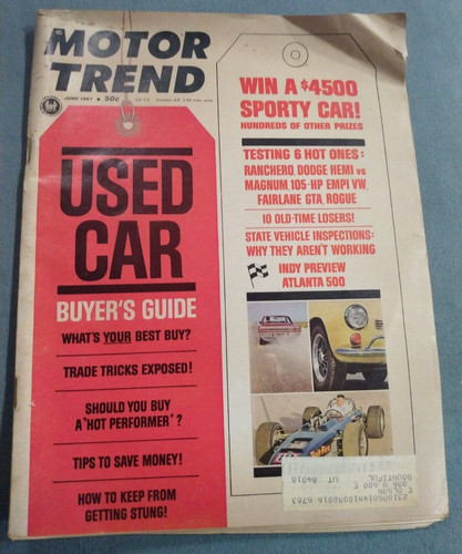 June 1967 motor - june, trend