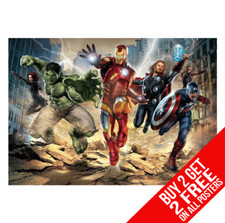 AVENGERS MARVEL POSTER ART