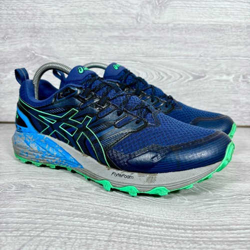 Asics trainers mens blue size - mens,