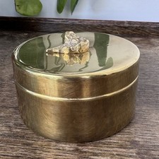 Vintage Brass Angel Trinket