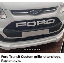 Ford Transit Grill Lettering