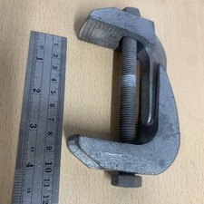 Galvanised Zinc Steel Lindapter Type F9 Flange Clamp Girder Heavy Duty