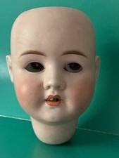 ANTIQUE  BISQUE DOLL'S HEAD GERMANY SPBH 914 11 SCHOENAU & HOFFMEISTER