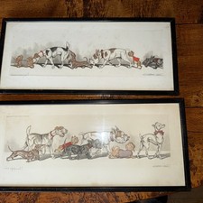2  Boris O Klein Signed Prints